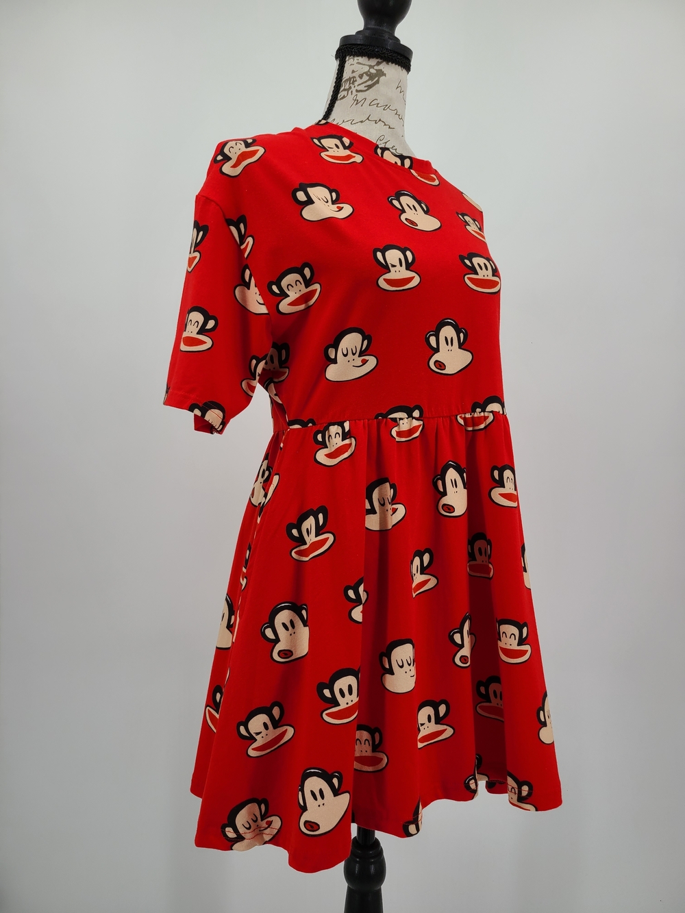 Cakeworthy X Paul Frank Cotton Oversized Babydoll Mini Dress Size Small